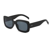 ETETGVG Vintage Sunglasses for Men Women Trending Rice Nail Outdoors Travel Uv400(Sand Black Gray)