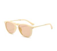 ETETGVG Vintage Sunglasses for Women Men Round Metal Frame Retro(6)