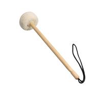 Etfbuy 1.6x36cm Beige Gong Mallet Wooden Core with Velvet Head Mallet Gong Accessories for Gong