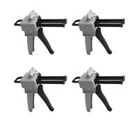 ETFBUY 4 Pcs AB Glue Dispensing Dispenser Tools for Art Project 1:1/1:2 50ml Capacity
