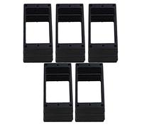 Etfbuy Black Guitar Pickup Frame Humbucker Pickup Mounting Ring Pickup Frame Cover Pack of 50