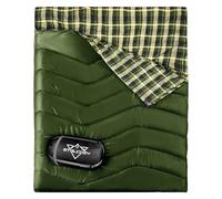 ETGLCOZY Double Sleeping Bag for Adults Camping, XL Queen Size 2 Person