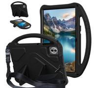 ETGOKJM For Honor Pad 20 12.1 Inch Tablet (Released 2026) Case Kids Lightweight EVA Cover with Adjustable Strap, Shockproof Handle & Kickstand Protective Shell(Black)