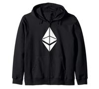 ETH Cryptocurrency ETH Crypto Investor Trader ETH Zip Hoodie