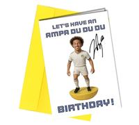 Ethan Ampadu Leeds United Autograph Birthday Card Signed A5 “Ampa Du Du Du” - Marching On Together Football Fan Digitally Illustrated Printed on 350gm thick card No1865