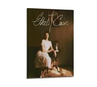 ETHEL CAIN Print Album Cover Signed Limited Poster,Music Cover Posters,Pop Hip Hop Rap Singer Star Music Poster Aesthetic Canvas Wall Art for Girl And Boy Teens Dorm Decor 16x24inch(40x60cm) Frame-sty