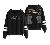 Ethel Cain The Willoughby Tucker Forever Tour 2025 Hoodie Women Men Pocketless Parallel Bars Sleeve Sweatshirt (Black,M)