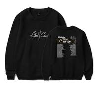 Ethel Cain Willoughby Tucker Forever Tour 2025 Sweatshirt Unisex Casual Crewneck Long Sleeve Pullover Clothes (M,Black)