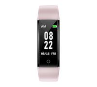 Ethelred Fitness Tracker Non Bluetooth Fitness Watch No App No Phone Required Waterproof Pedometer Watch with Steps Calories Counter Sleep Tracker for Men Women Parents (Pink)