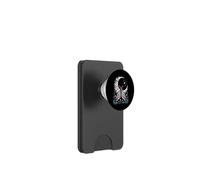 Ethereal Celestial Moth Butterfly Flowers Moon Aesthetic PopSockets PopWallet for MagSafe