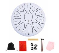 Ethereal Drum Percussions Instrument 11 Note Steel Tongue Drum For Adults Beginner Kids Handpans With Drumstick Ethereal Percussions Instrument With Drumstick For Meditations