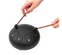 Ethereal Drum Percussions Instrument 8 Note Steel Tongue Drum for Adults Beginner Handpan Drums with Drumstick Enduring Ethereal Percussions Instrument with Drumstick for Meditations