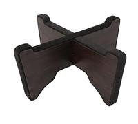 Ethereal Drum Stand Rosewood, Sponge Rest Display Rack Detachable Adult Handpan Tongue Drum Holder Bracket (Small for 68 Inch Drum