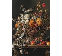 Ethereal Elegance: 200-Page Journal Inspired by Classical Still Life Art