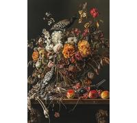 Ethereal Elegance: 200-Page Journal Inspired by Classical Still Life Art