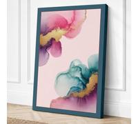 Ethereal Forms Abstract Canvas Wall Art Print 30x20 Inch (76 x 51 cm)