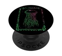 Ethereal Jellyfish Enchantment Print PopSockets Adhesive PopGrip