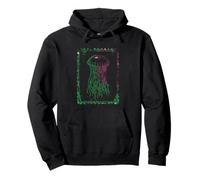 Ethereal Jellyfish Enchantment Print Pullover Hoodie