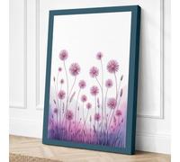 Ethereal Meadow Botanical Canvas Wall Art Print 30x20 Inch