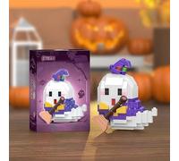Ethereal Specter DIY Figurine - 170PCS 2.6 * 2 * 1.3 Inch Minimalist Phantom Hand-Assembled Figurine - Calming White Spirit Sculpture for Desktop Emotional Support