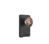 Ethereal Woman Floral Portrait PopSockets PopWallet for MagSafe