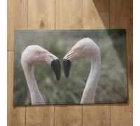 Ethereval Door Mat Stencils For Painting Bathroom Mat Flamingo Door Foot Mat Funky Bath Mat Quick Dry, Machine Washable, Absorbent Bath Mats 40x60cm