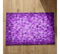 Ethereval Funny Door Mats Indoor Washable Small Foot Mats Geometric Art Washable Doormats Floor Mats Indoor Non Slip Quick Dry, Machine Washable, Absorbent Bath Mats 40x60cm