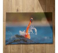 Ethereval Funny Welcome Mats For Front Door Foot Mat Indoor Small Flamingo Outdoor Front Door Mat Large Bathroom Mats Non Slip Washable 50x80cm