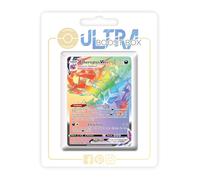 Ethernatos VMAX 192/189 Secret Rainbow Ultraboost X Sword and Shield 3 Burning Darkness - Box of 10 French Pokemon Cards