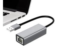 Ethernet Adapter - 2.6 Cm LAN Adapters | LAN Network Aďapters - Usɓ 2.0 100 Mbps Ethernet Adapters, Wired RJ45 Network Adapter, No Driver Required