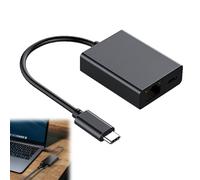 Ethernet Adapter for Fire TV Stick, for Fire Stick Ethernet Adapter, Chromecast, Google Home Mini and More Streaming TV Sticks, Micro USB to RJ45 Network Adapters Up to 100 Mbps(black)