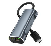 Ethernet Adapter for Fire TV Stick, Micro USB to Ethernet Adapter Compatible for Fire Stick Basic/2nd/4k/Lite, Chromecast 1/2/3/Ultra/Audio, Plug & Play, RJ45 Wired Network Adapter