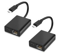 Ethernet Adapter for Fire TV Stick- Micro USB to RJ45 Ethernet Network Adapter Compatible with 4K Fire Stick, Chromecast, Google Home Mini and More Streaming TV Sticks Up to 100 Mbps