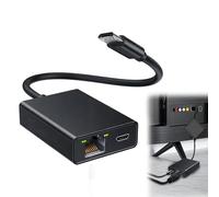 Ethernet Adapter for Fire TV Stick, Micro USB to RJ45 Ethernet Network Adapter Up to 100 Mbps Compatible with 4K Fire Stick Google Home Mini Chromecast and More Streaming TV Sticks