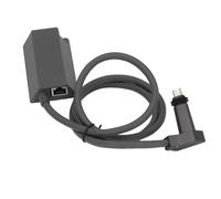 Ethernet Adapter for Rectangular Satellite Internet V2, for Ethernet Adapter with RJ45 1200Mbps Fast & Stable Transmission, with Wall Mount Bracket