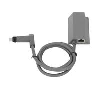 Ethernet Adapter for Satellite Internet V2, Dishy Cable Adapter to RJ45 Connect PoE Injector, Space Saving, Work for Dishy V2 Internet Kit