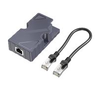 Ethernet Adapter Kit High Speed Connection for Dishy V2 to RJ45 Adapter with POE Injector, Suitable for Different Environments ABSCable Interface for Home and Office Use