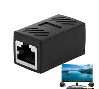 Ethernet Cable Coupler, Network Cable Connector | Long Distance Powerline Network Accessories For Monitoring Computers Construction High Purity Copper For Efficiency