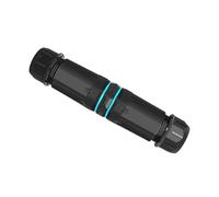 Ethernet Cable Extension Connector Sealed RJ45 CAT6 Coupler, Female-Female Design, M25 Threaded Shell for Stage Equipment Cabling, 1 Pack