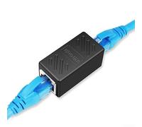 Ethernet Coupler RJ45 Connector for Cat5e Cat6 Cat6a Cables - High Speed Network Extender Adapter Inline Joiner for Home Office 10x5x3cm
