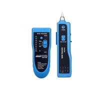 Ethernet LAN Network Cable Tester RJ11 RJ45 Cat5 Cat6 Telephone Wire Tracker Tracer Toner Detector Line Finder(Blu)