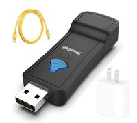 Ethernet LAN to WiFi Bridge Universal Wireless Adapter for PS4, Xbox, Printer, Smart TV, Blu-Ray Player, Game Console, 2.4GHz RJ45 Cable Extension