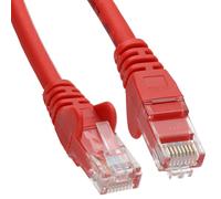 Ethernet Network Cable Cat6 GIGABIT RJ45 COPPER Internet Patch Lead Red 1.5m