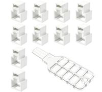 Ethernet Port Lock,Plug Protector With 1 Key | RJ45 Ethernet Cable Lock | For Home School Lab Workplace Conference Room Laptop Computer Router