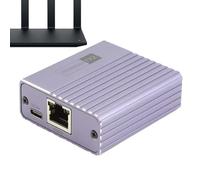 Ethernet Port Splitter | Ethernet Cable Splitter 1 in 4 out | Data Transmission Plug-And-Play Router Adapter 1000Mbps for Printer Meeting Room PC Laptop Living Room