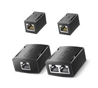 Ethernet Splitter 1 to 2,Network Splitter Adapter,RJ45 Coupler,Ethernet Extension Cable Internet Connectors,1000Mbps High Speed for Cat 5/5e/6/7/8 Cable