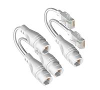 Ethernet Splitter Combiner for Seamlessly Integration in Systems Run 2 IPCameras On 1Networking Cable