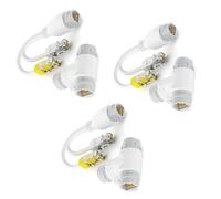 Ethernet Splitter for Security Cameras 2-Way Network Cable 45 Connectors Easy Installation Efficiency Management