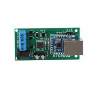 Ethernet to RS485 Converter Module High Performance TVS Anti Protection Multiple Baud Rates 9600BPS RS485 RTU TCP to Ethernet UDP TCP Client Server for Smart Home Security (Without Casing)