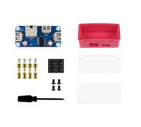 Ethernet/USB HUB HAT B with Box for Raspberry Pi Zero/Zero W/Zero WH,Ethernet USB HUB HAT with Case, 1x RJ45 Ethernet Port,3x USB Ports Compatible with USB2.0/1.1